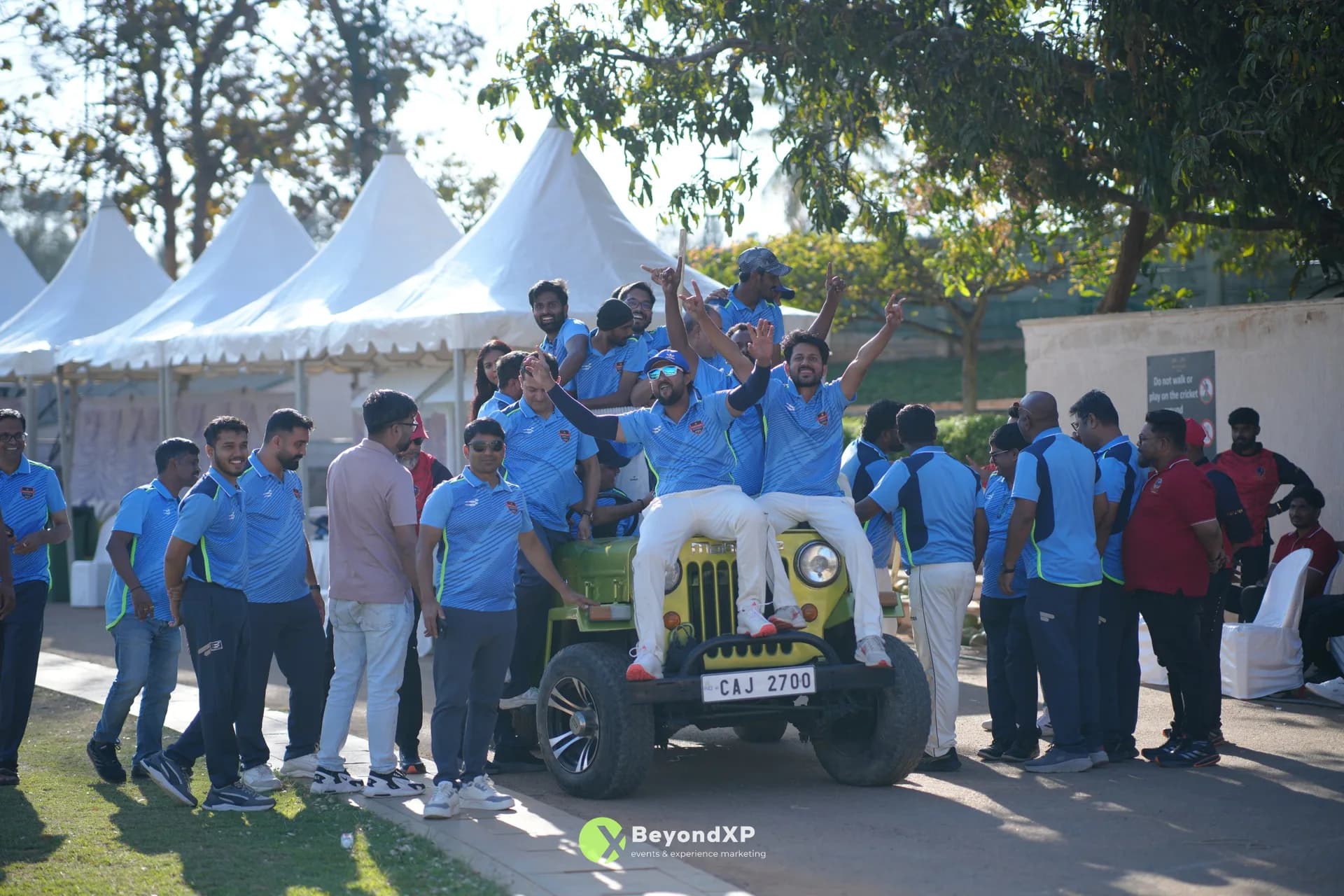 Corporate Sports – Game, Teamwork & Celebration